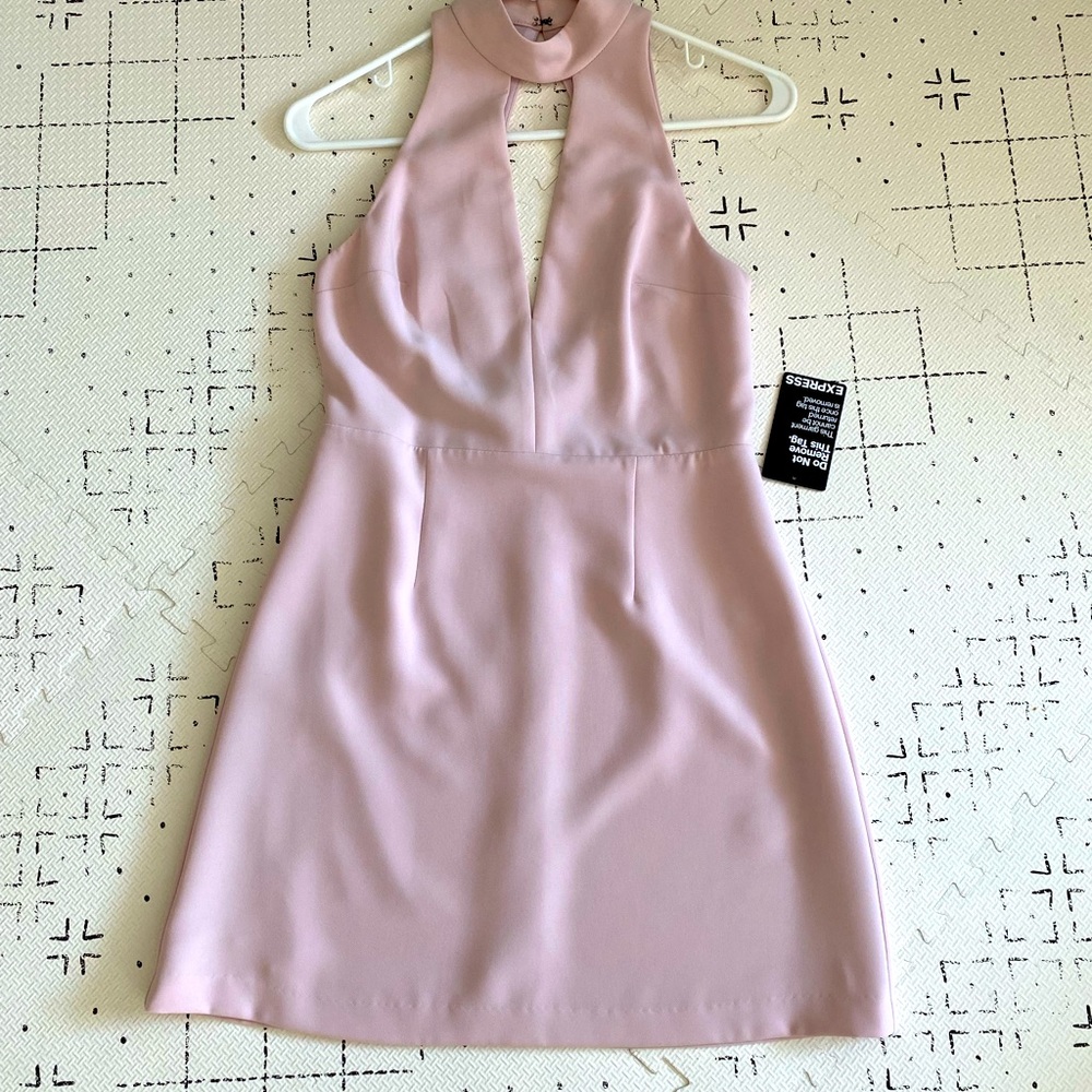 NWT pale pink cocktail dress from Express